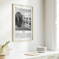 Hama Print Black and White, Hama Wall Art, Hama Poster, Hama Photo, Hama Wall Décor, Hama Map, Syria