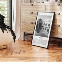 Hama Print Black and White, Hama Wall Art, Hama Poster, Hama Photo, Hama Wall Décor, Hama Map, Syria