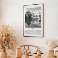 Hama Print Black and White, Hama Wall Art, Hama Poster, Hama Photo, Hama Wall Décor, Hama Map, Syria