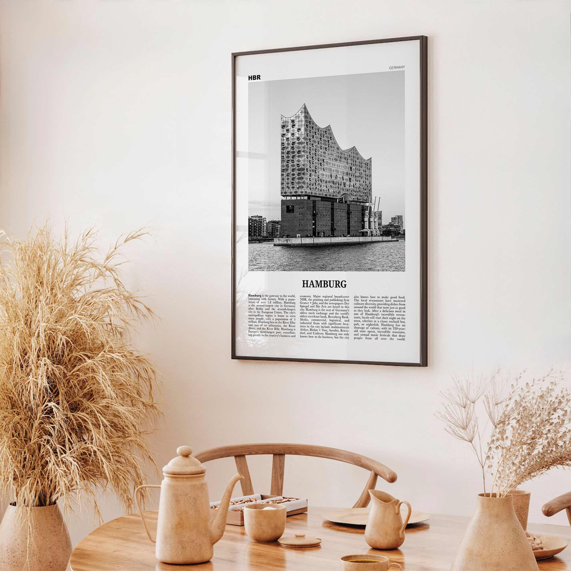 Hamburg Print Black and White No 2, Hamburg Wall Art, Hamburg Poster, Hamburg Photo, Hamburg Decor, Germany, Deutschland, Elbphilharmonie