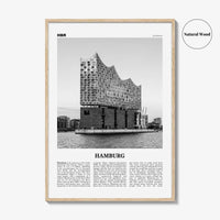 Hamburg Print Black and White No 2, Hamburg Wall Art, Hamburg Poster, Hamburg Photo, Hamburg Decor, Germany, Deutschland, Elbphilharmonie