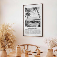 Hamilton Island Print Black and White, Hamilton Island Wall Art, Hamilton Island Poster, Hamilton Island Photo, Hamilton Island Wall Décor