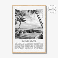 Hamilton Island Print Black and White, Hamilton Island Wall Art, Hamilton Island Poster, Hamilton Island Photo, Hamilton Island Wall Décor