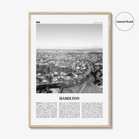 Hamilton Print Black and White New Zealand, Hamilton Wall Art, Hamilton Poster, Hamilton Photo, Hamilton Wall Décor, Hamilton Map