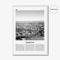 Hamilton Print Black and White New Zealand, Hamilton Wall Art, Hamilton Poster, Hamilton Photo, Hamilton Wall Décor, Hamilton Map