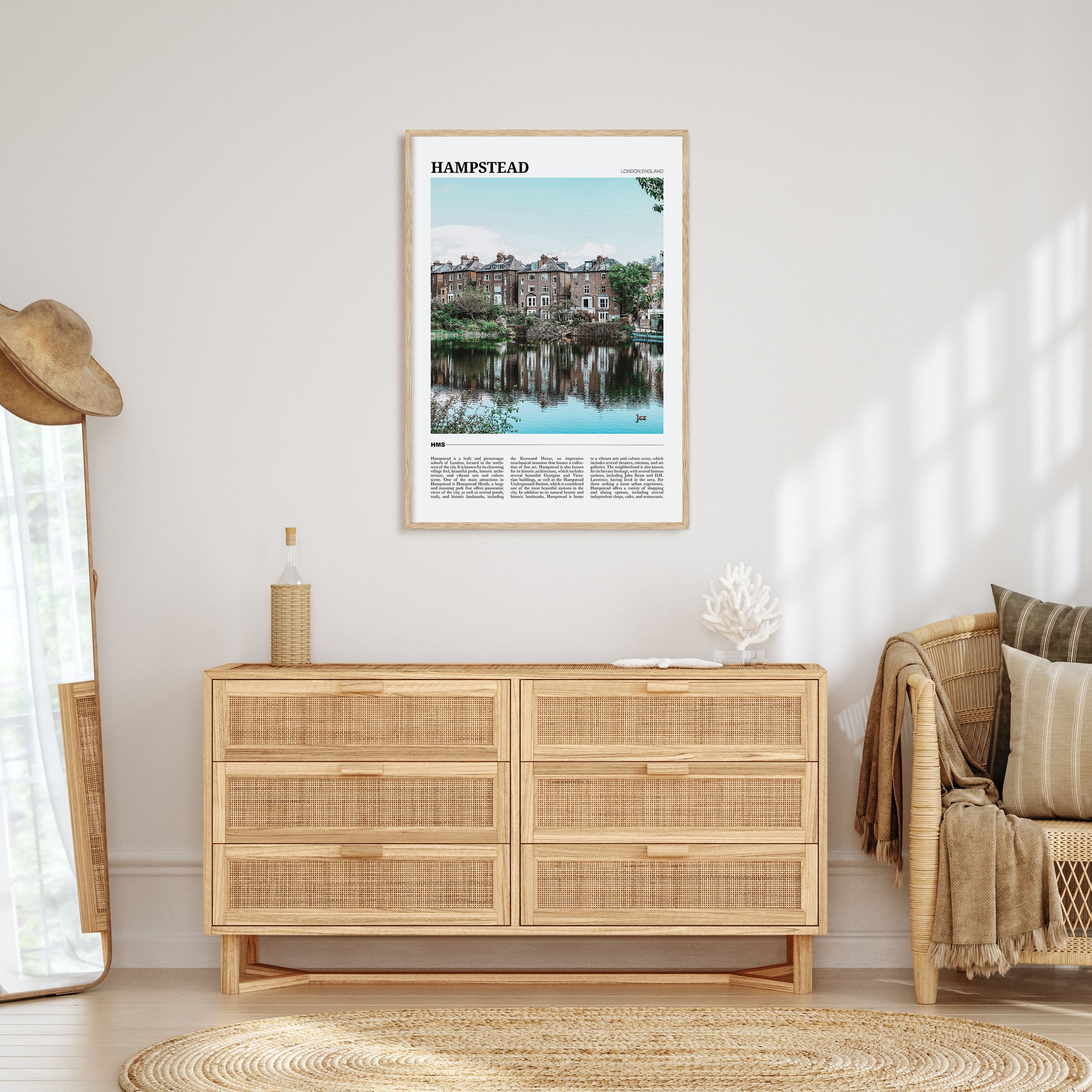 Hampstead Travel Color Poster