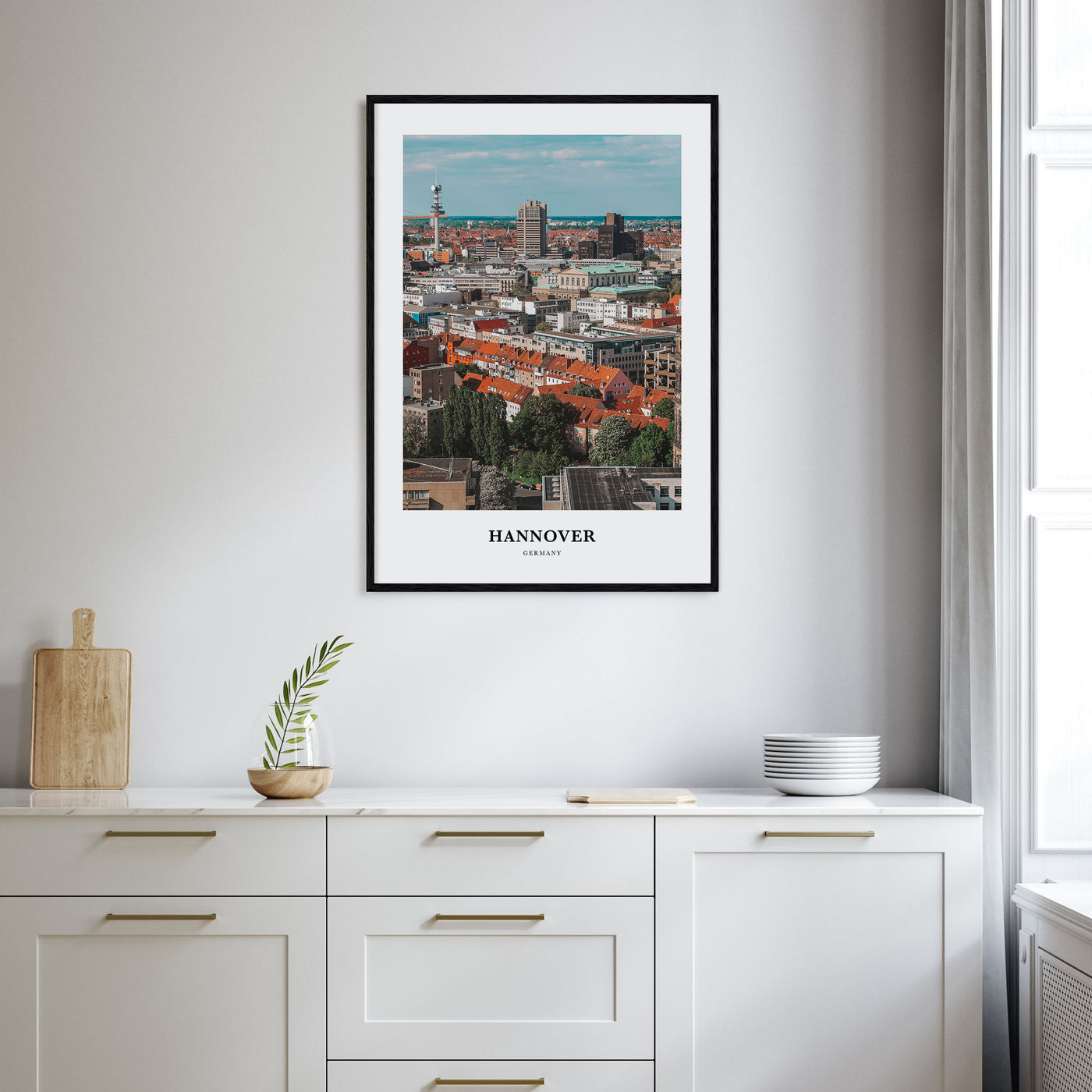 Hannover Portrait Color Poster