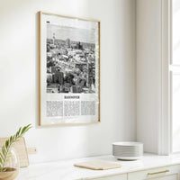 Hannover Print Black and White, Hanover Wall Art, Hannover Poster, Hannover Photo, Hannover Wall Décor, Deutschland, Germany, Lower Saxony