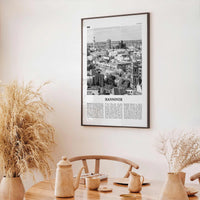 Hannover Print Black and White, Hanover Wall Art, Hannover Poster, Hannover Photo, Hannover Wall Décor, Deutschland, Germany, Lower Saxony