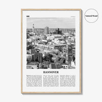 Hannover Print Black and White, Hanover Wall Art, Hannover Poster, Hannover Photo, Hannover Wall Décor, Deutschland, Germany, Lower Saxony