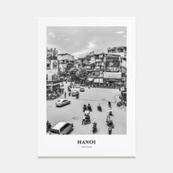 Hanoi Portrait B&W No 1 Poster