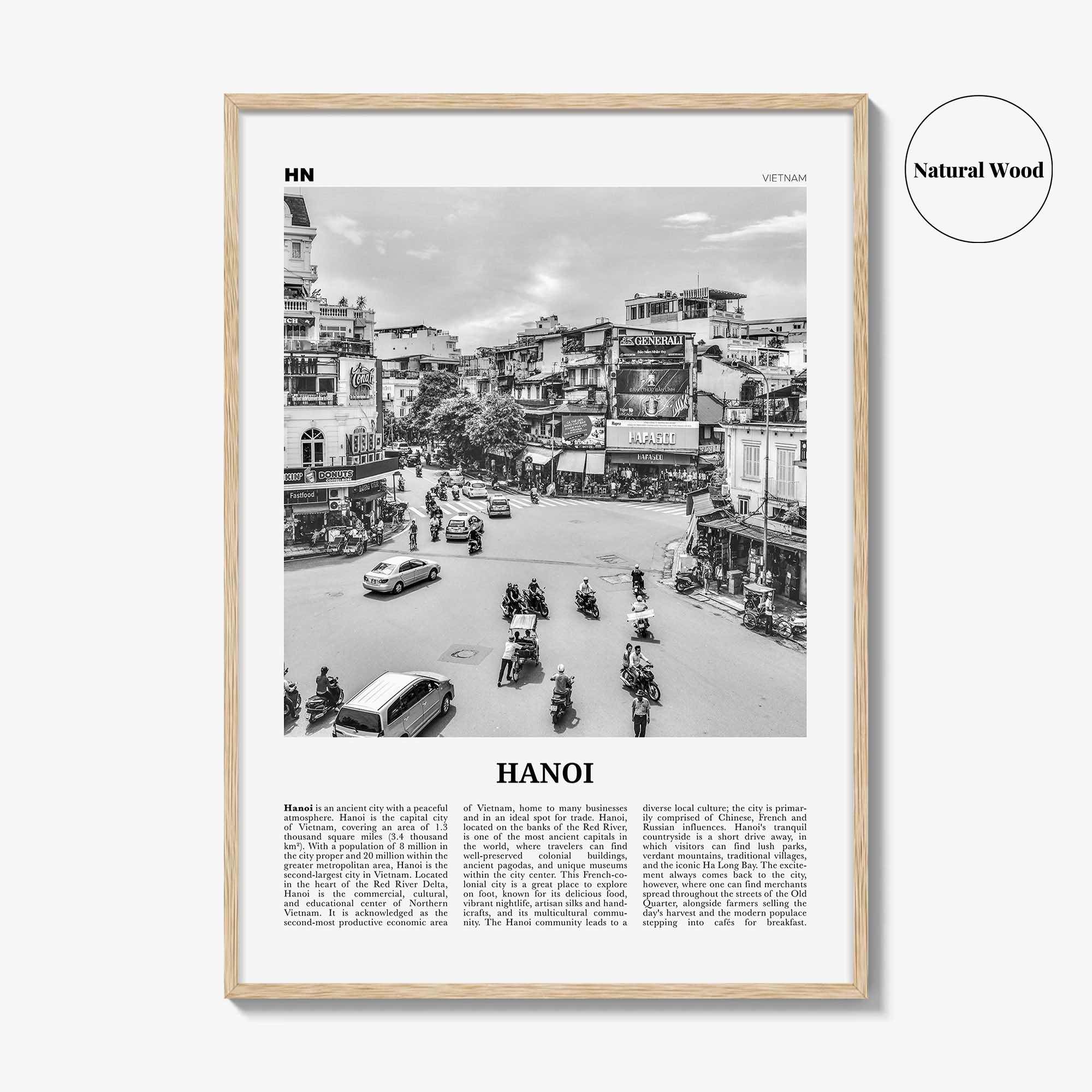 Hanoi Print Black and White No 1, Hanoi Wall Art, Hanoi Poster, Hanoi Photo, Hanoi Wall Decor, Vietnam, Viet Nam, Asia, Hà Nội, Viet Nam