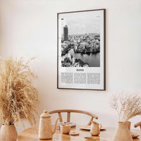 Hanoi Print Black and White No 2, Hanoi Wall Art, Hanoi Poster, Hanoi Photo, Hanoi Wall Decor, Vietnam, Viet Nam, Asia, Hà Nội, Viet Nam