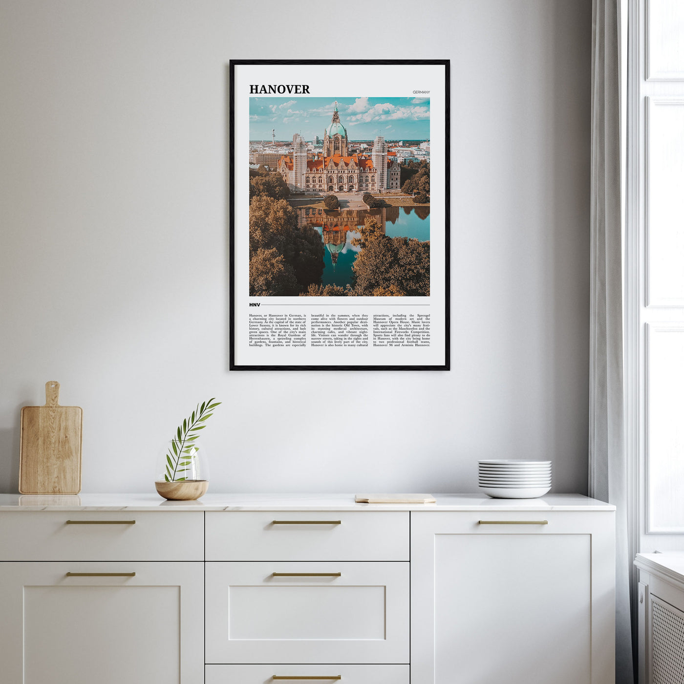 Hanover Travel Color Poster
