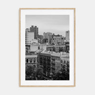 Harlem Photo B&W Poster