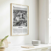 Hartford Print Black and White, Hartford Wall Art, Hartford Poster, Hartford Photo, Connecticut, USA, United States, North America