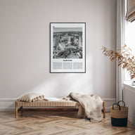 Hartford Travel B&W Poster