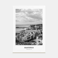 Hastings Portrait B&W Poster