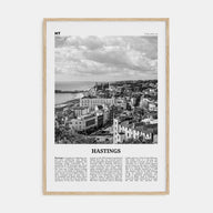 Hastings Travel B&W Poster