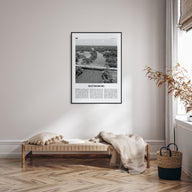 Hattiesburg Travel B&W Poster