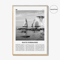 Haute Normandie Print Black and White, Haute Normandie Art, Haute Normandie Poster, Haute Normandie Photo, Wall Décor, Haute Normandie Map