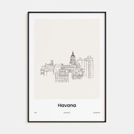 Havana Drawn Poster