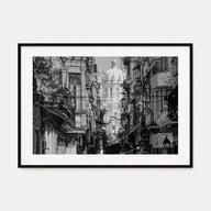 Havana Landscape B&W Poster