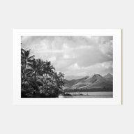 Hawaii Landscape B&W No 1 Poster