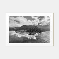 Hawaii Landscape B&W No 2 Poster