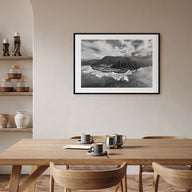 Hawaii Landscape B&W No 2 Poster