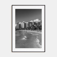 Hawaii Photo B&W No 3 Poster