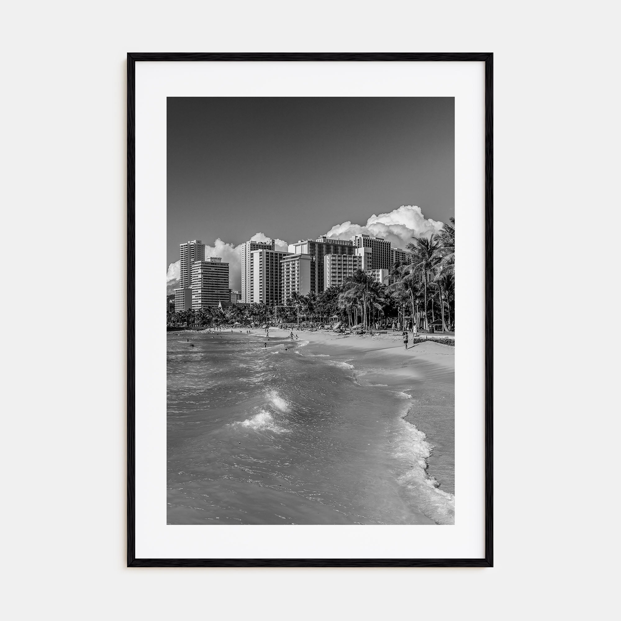Hawaii Photo B&W No 3 Poster