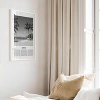 Hawaii Print Black and White No 4, Hawaii Wall Art, Hawaii Poster, Hawaii Photo, Hawaii Wall Décor, Hawaii Map, United States