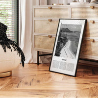 Hawaii Print Black and White No 5, Hawaii Wall Art, Hawaii Poster, Hawaii Photo, Hawaii Wall Décor, Hawaii Map, United States