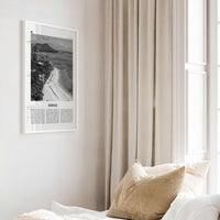 Hawaii Print Black and White No 5, Hawaii Wall Art, Hawaii Poster, Hawaii Photo, Hawaii Wall Décor, Hawaii Map, United States