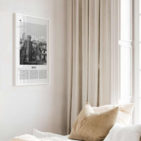 Hefei Print Black and White, Hefei Wall Art, Hefei Poster, Hefei Photo, Hefei Wall Décor, Hefei Map, China