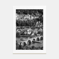 Heidelberg Photo B&W Poster