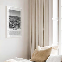 Heilbronn Print Black and White, Heilbronn Wall Art, Heilbronn Poster, Heilbronn Photo, Heilbronn Wall Décor, Heilbronn Map, Germany