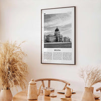 Helena Print Black and White No 1, Helena Wall Art, Helena Poster, Helena Photo, Helena Wall Décor, Helena Map, Montana, USA