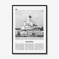 Helsinki Print Black and White, Helsinki Wall Art, Helsinki Poster, Helsinki Photo, Helsinki Wall Decor, Finland, Helsingin, Finnish, Europe