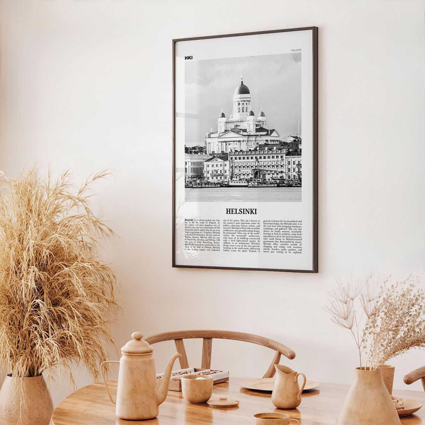 Helsinki Print Black and White, Helsinki Wall Art, Helsinki Poster, Helsinki Photo, Helsinki Wall Decor, Finland, Helsingin, Finnish, Europe