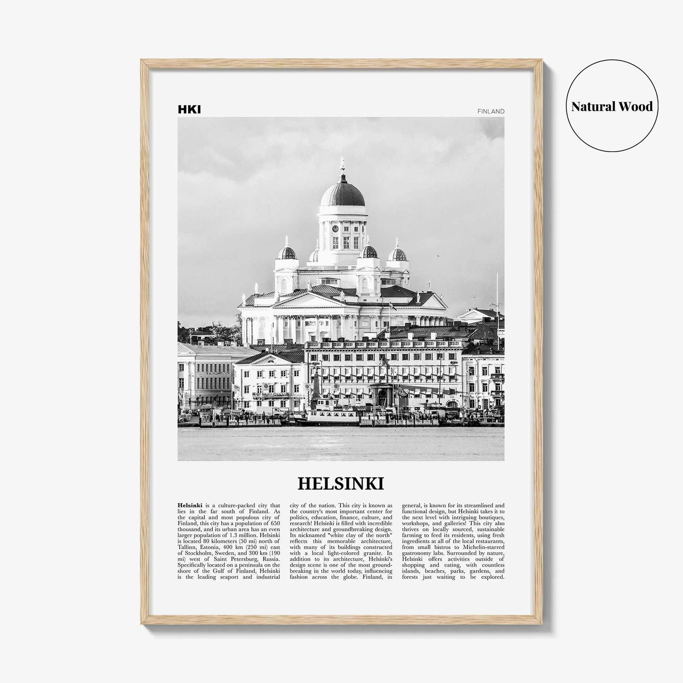 Helsinki Print Black and White, Helsinki Wall Art, Helsinki Poster, Helsinki Photo, Helsinki Wall Decor, Finland, Helsingin, Finnish, Europe
