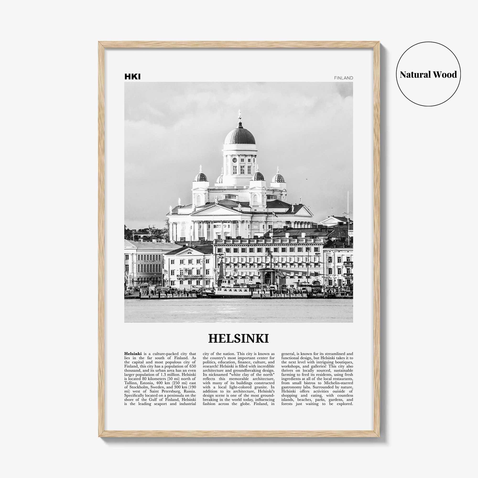 Helsinki Print Black and White, Helsinki Wall Art, Helsinki Poster, Helsinki Photo, Helsinki Wall Decor, Finland, Helsingin, Finnish, Europe