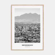 Henderson Portrait B&W Poster