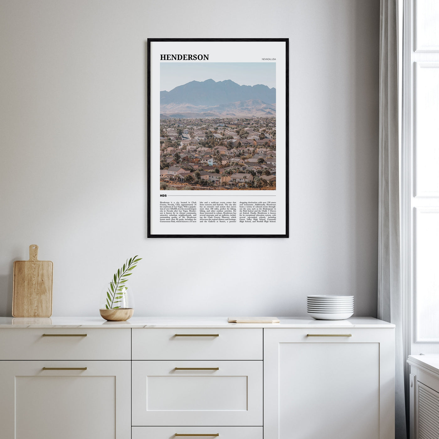 Henderson Travel Color Poster