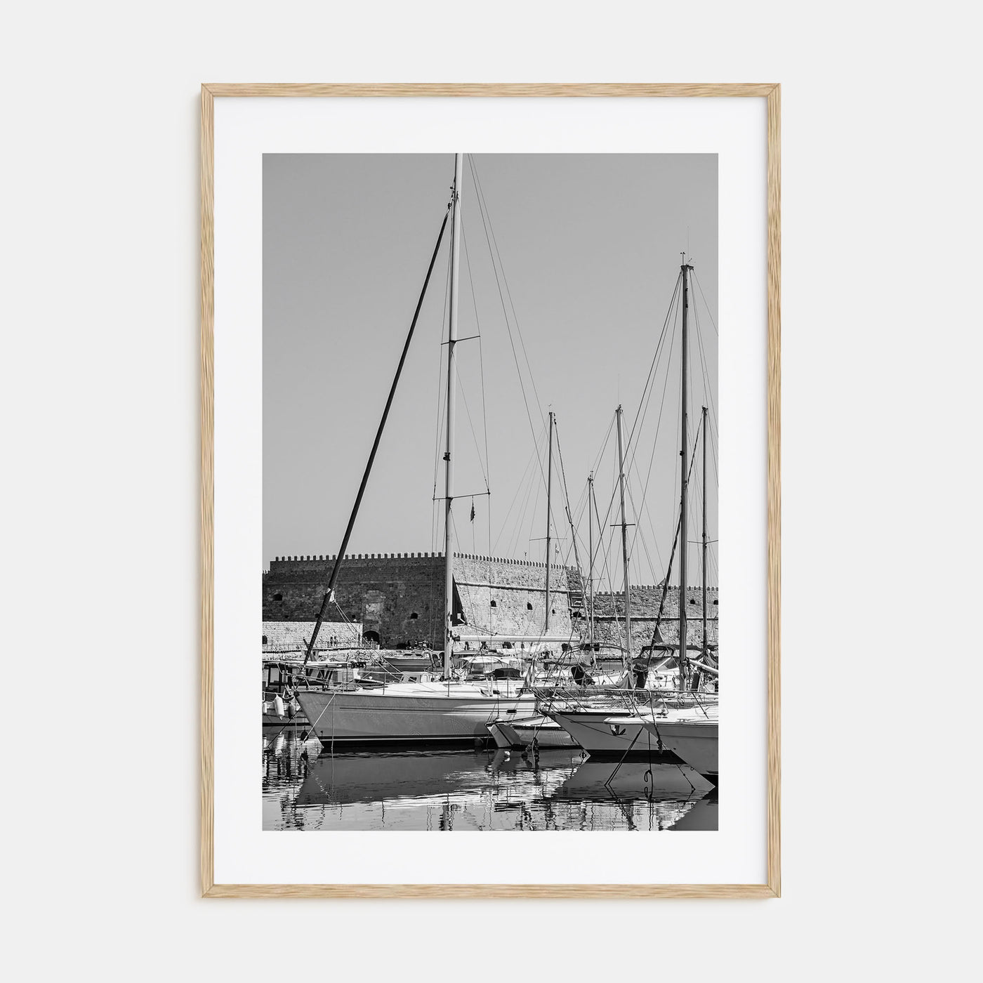 Heraklion Photo B&W Poster