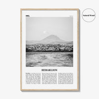 Heraklion Print Black and White, Heraklion Wall Art, Heraklion Poster, Heraklion Photo, Heraklion Wall, Greece, Iraklion, Ηράκλειο, Irákleio
