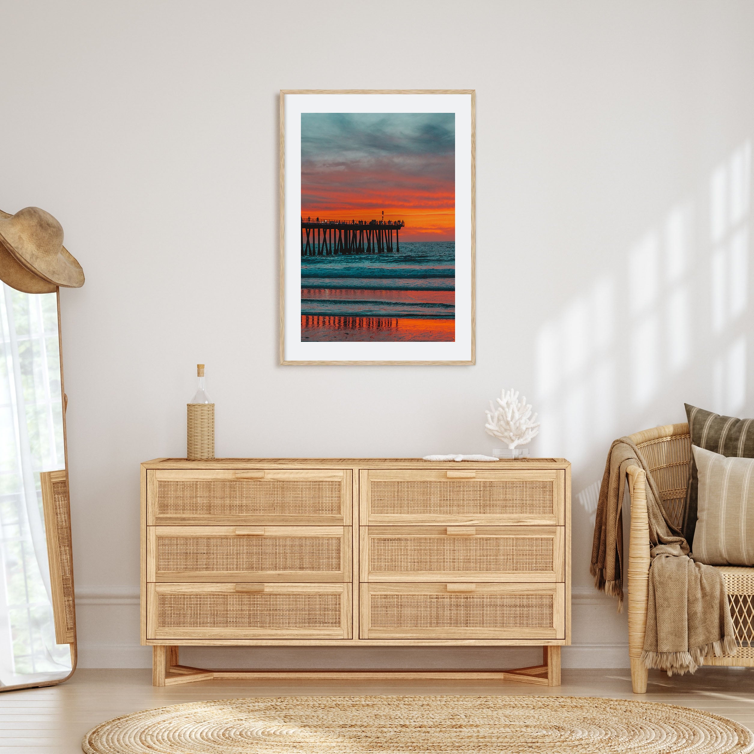 Hermosa Beach Photo Color No 2 Poster