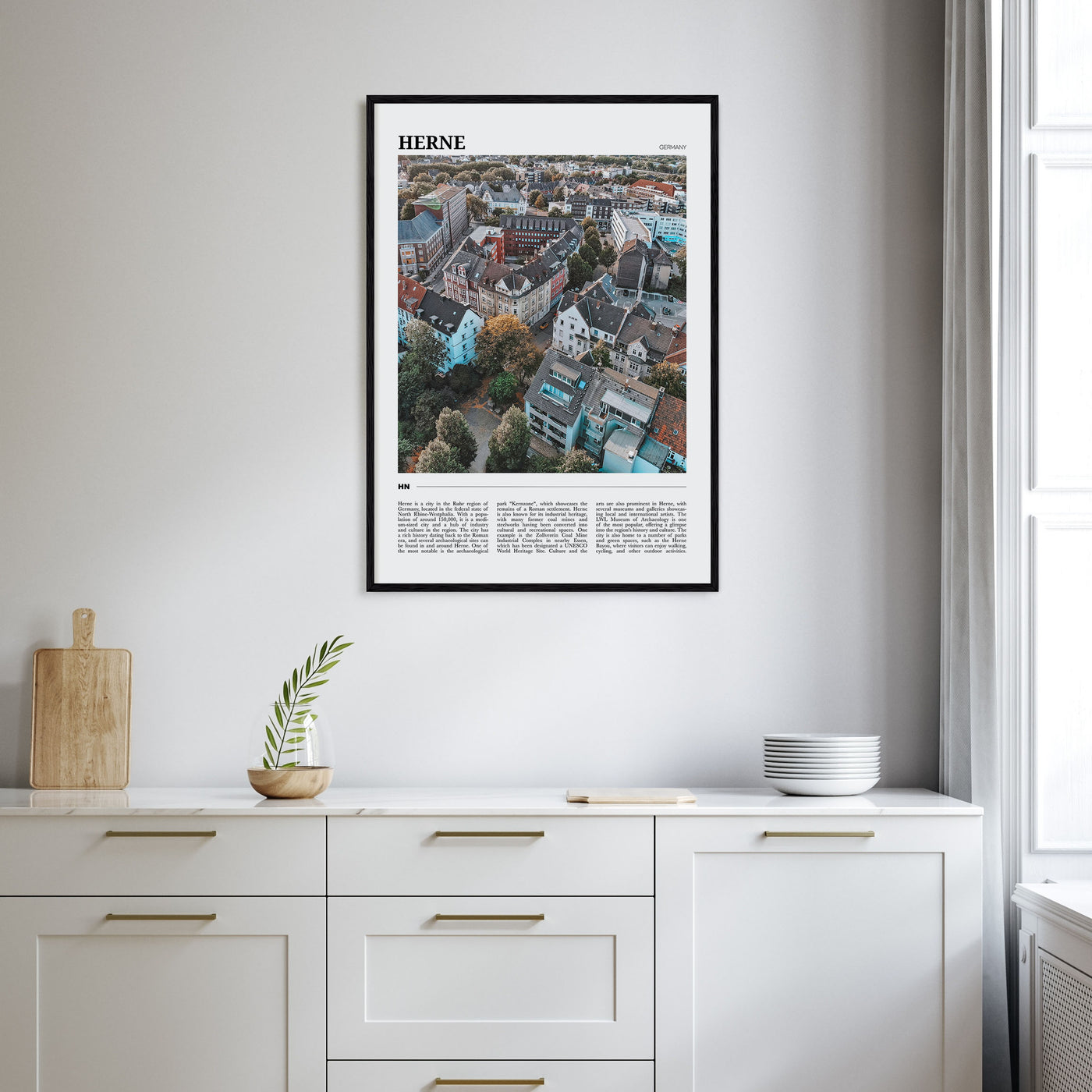 Herne Travel Color Poster