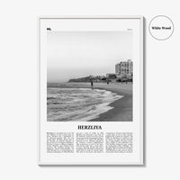 Herzliya Print Black and White, Herzliya Wall Art, Herzliya Poster, Herzliya Photo, Herzliya Map, Herzliya Wall Decor, Israel